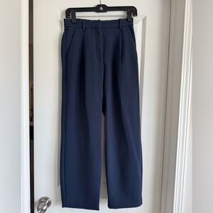 ABERCROMBIE WOMENS WIDE LEG STRAIGHT TROUSER 25/0 SHORT